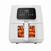 Kitchen Elite 5.5 Quart White Digital Air Fryer