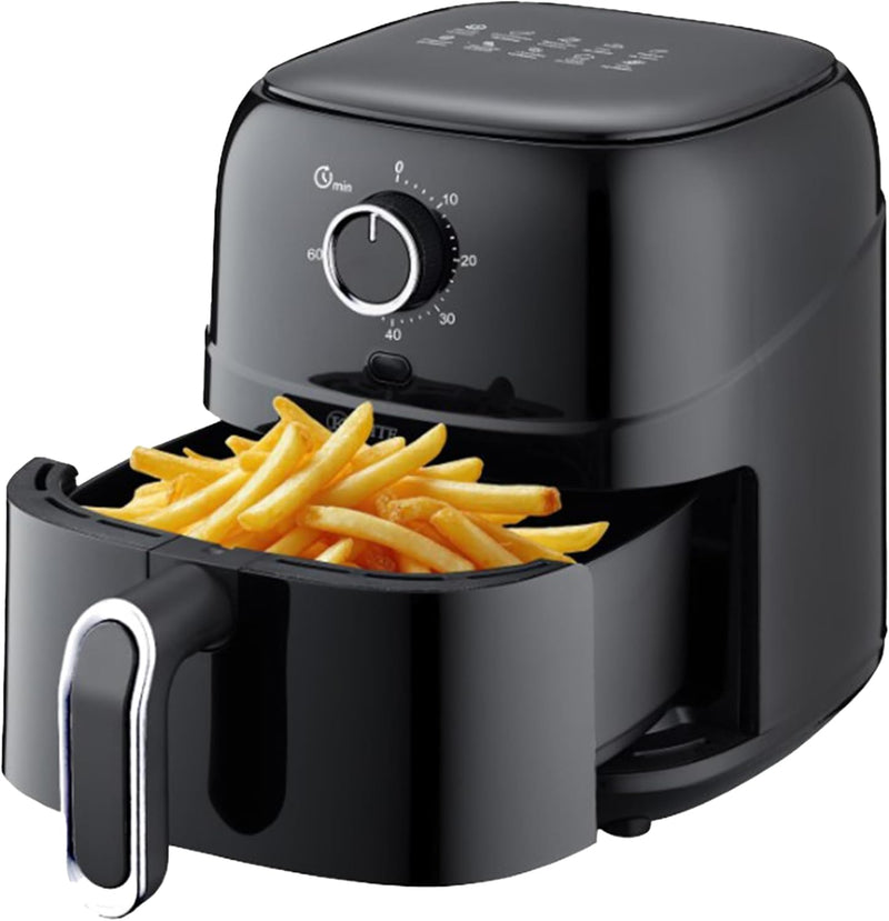 Kitchen Elite 2.5QT Black Mechanical Air Fryer