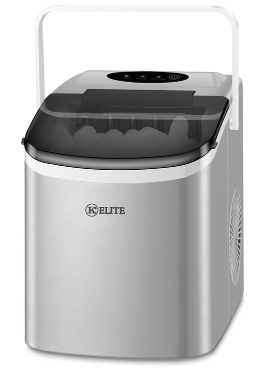 Kitchen Elite Portable Countertop Ice Maker – Silver