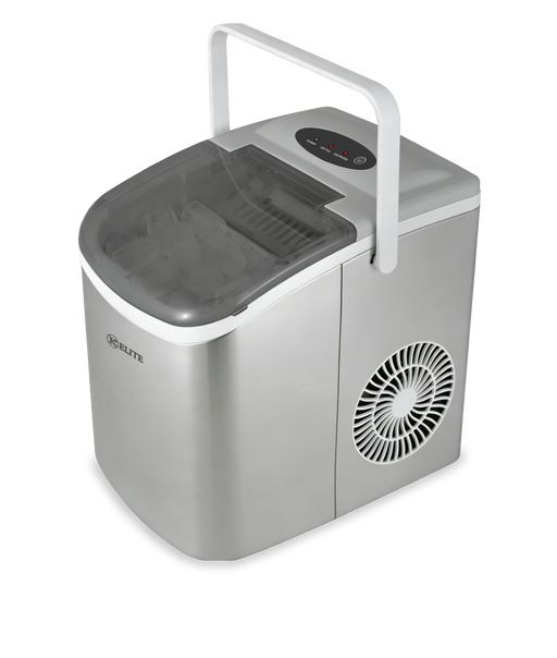 Kitchen Elite Portable Countertop Ice Maker – Silver