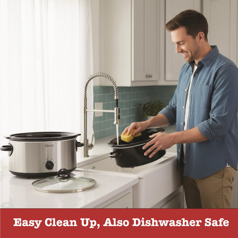 Kitchen Elite 7 Quart Slow Cooker