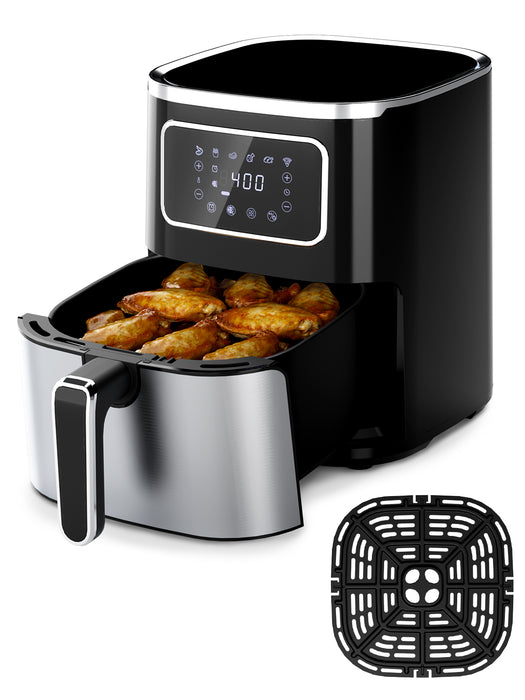 Kitchen Elite Air Fryer 5.28 QT - Stainless Steel