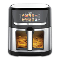 Kitchen Elite - 10.5 QT Air Fryer - Stainless Steel With Window